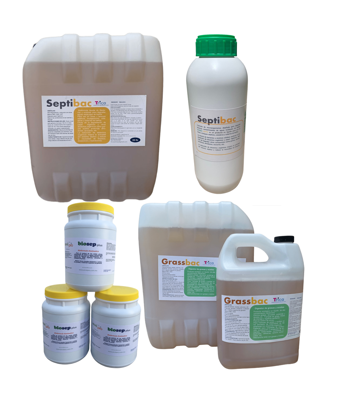 Productos para tratamiento de agua